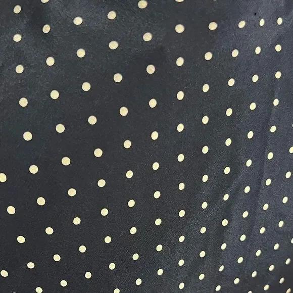 90s Vision Apparel Silk Dot
Dress 6 medium blue and cream midi - Picture 11 of 12